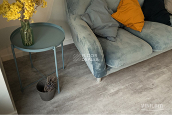 Ceramo Vinilam Stone 8 мм 71614 Цемент Светлый фото 3 | FLOORDEALER
